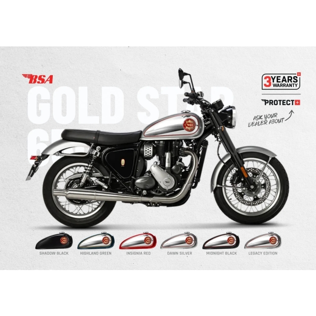 BSA Gold Star 650 Shadow Black